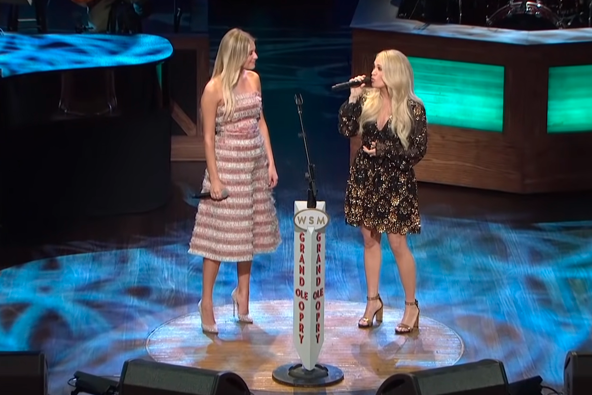 Carrie Underwood Kelsea Ballerini Walkaway Joe