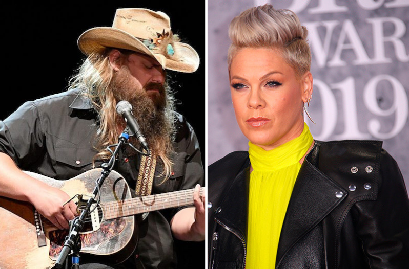 Chris Stapleton Pink Love Me Anyway