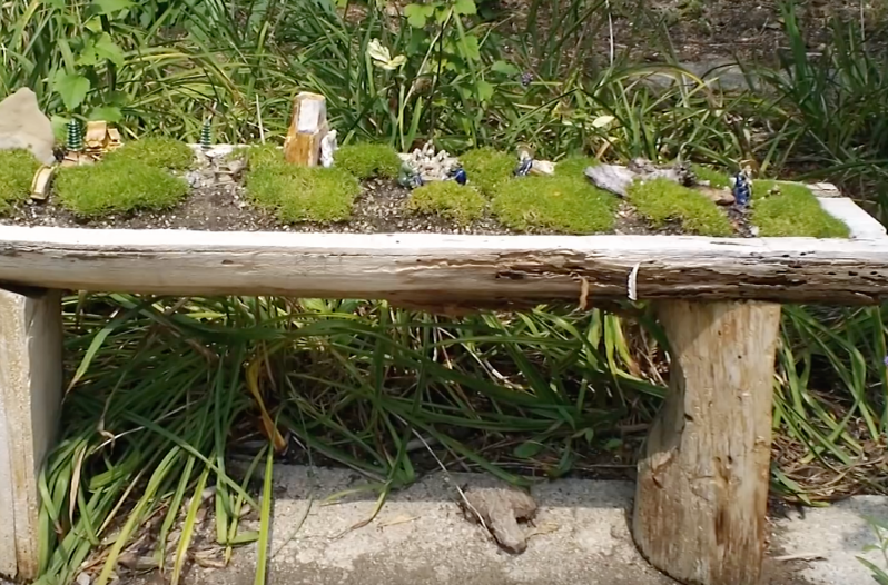 Log Planter