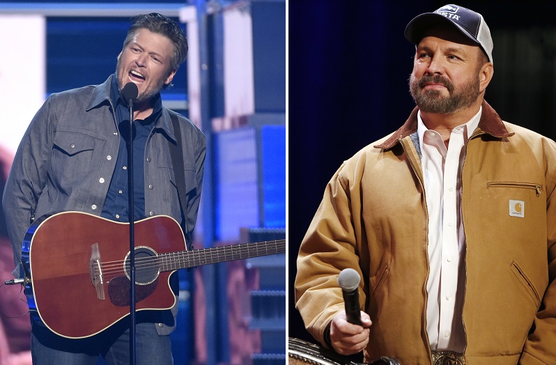 Blake Shelton Garth Brooks