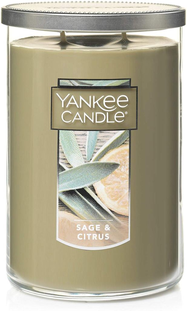 Sage & Citrus Scented Tumbler Candle|