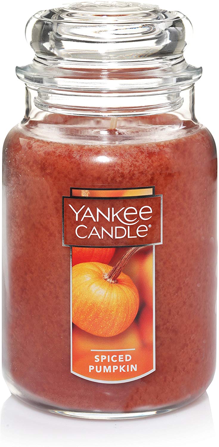 pumpkin candle