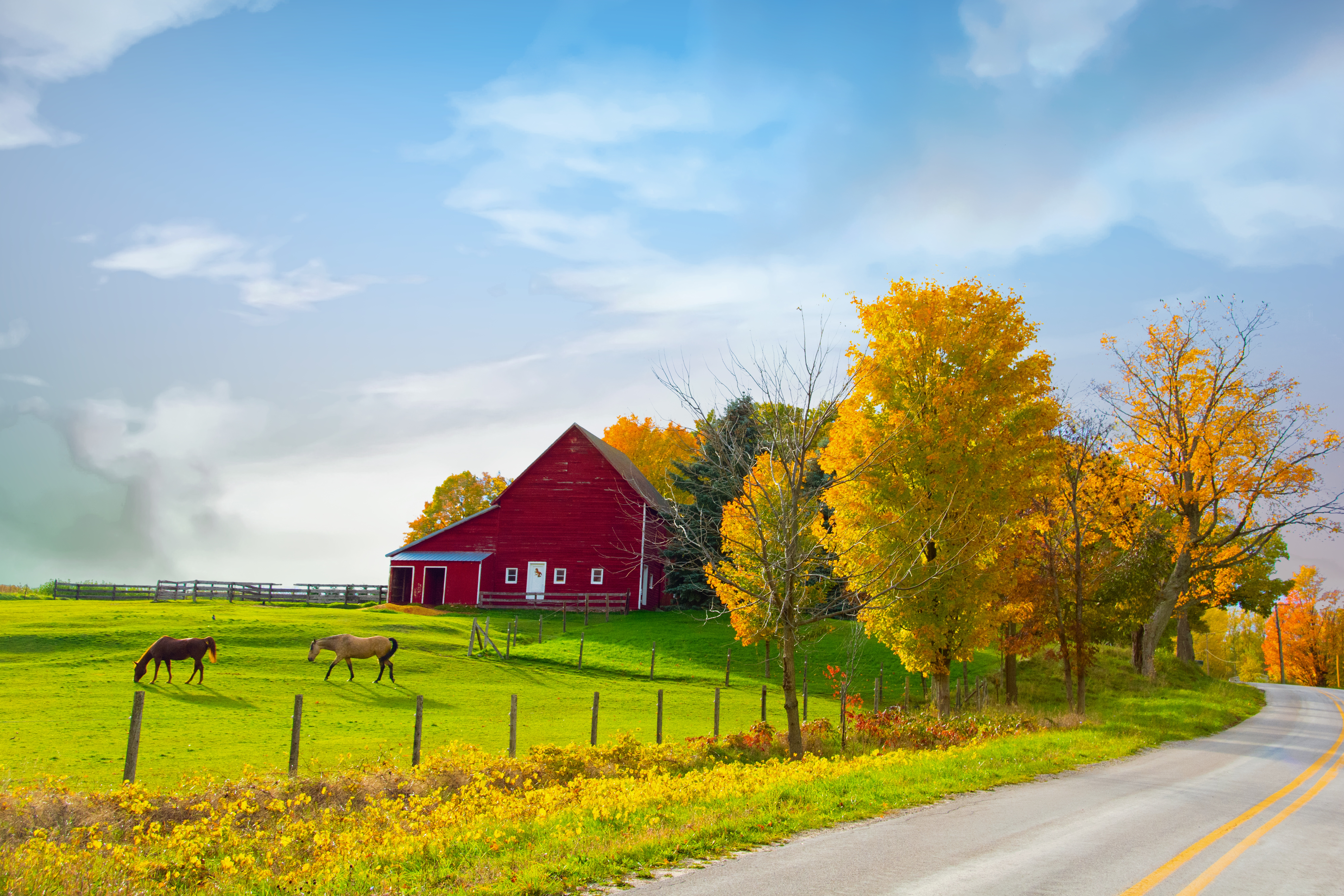 Barns of Northern Michigan