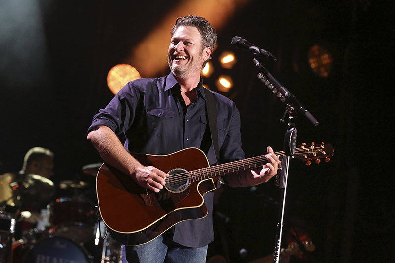 Blake Shelton Jesus Got a Tight Grip