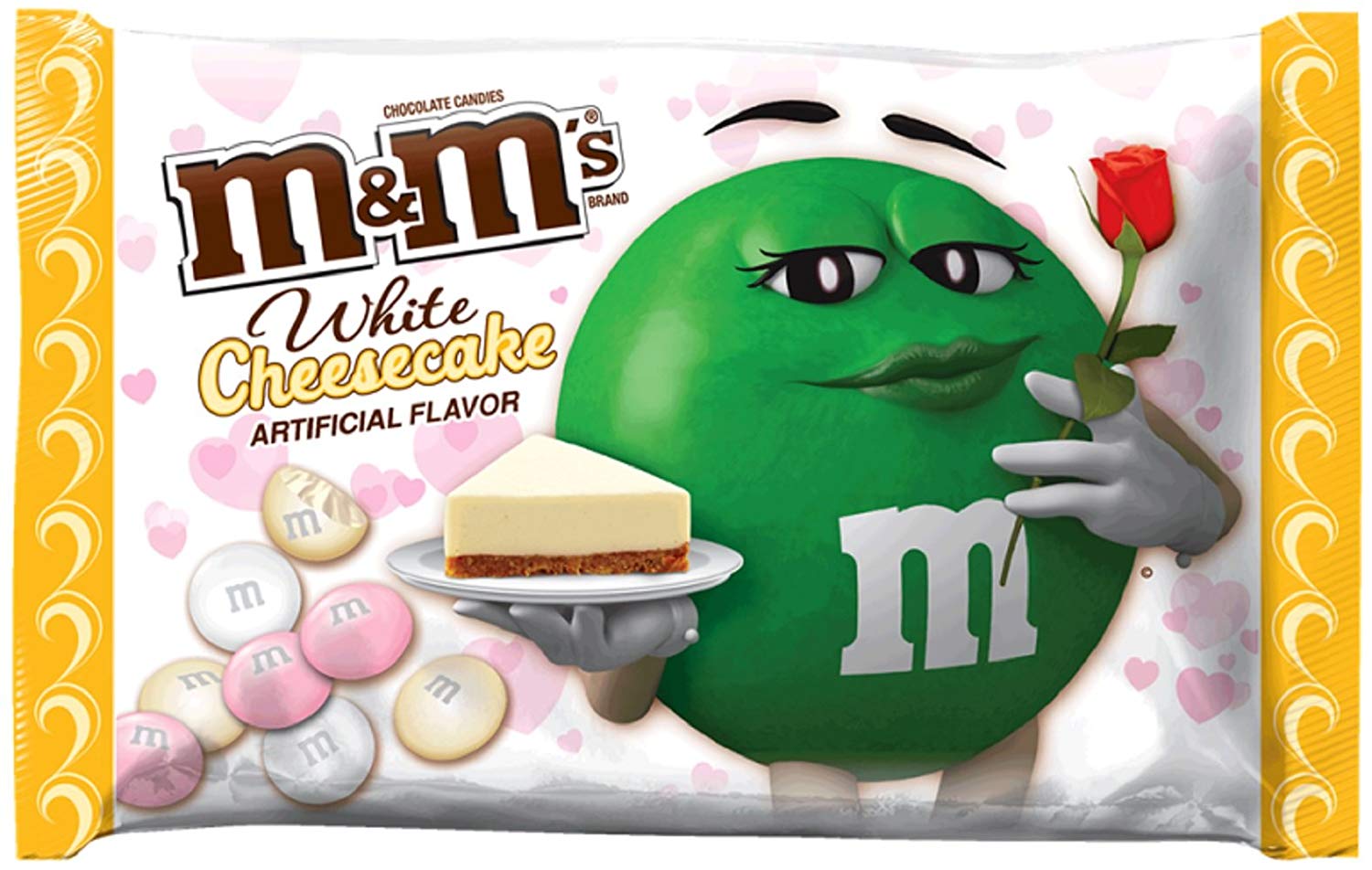 M & M's White Cheesecake