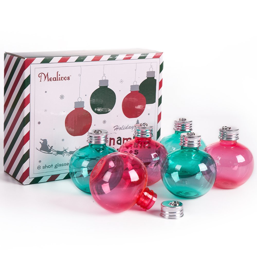Mealivos Christmas Spirit Shot Glasses