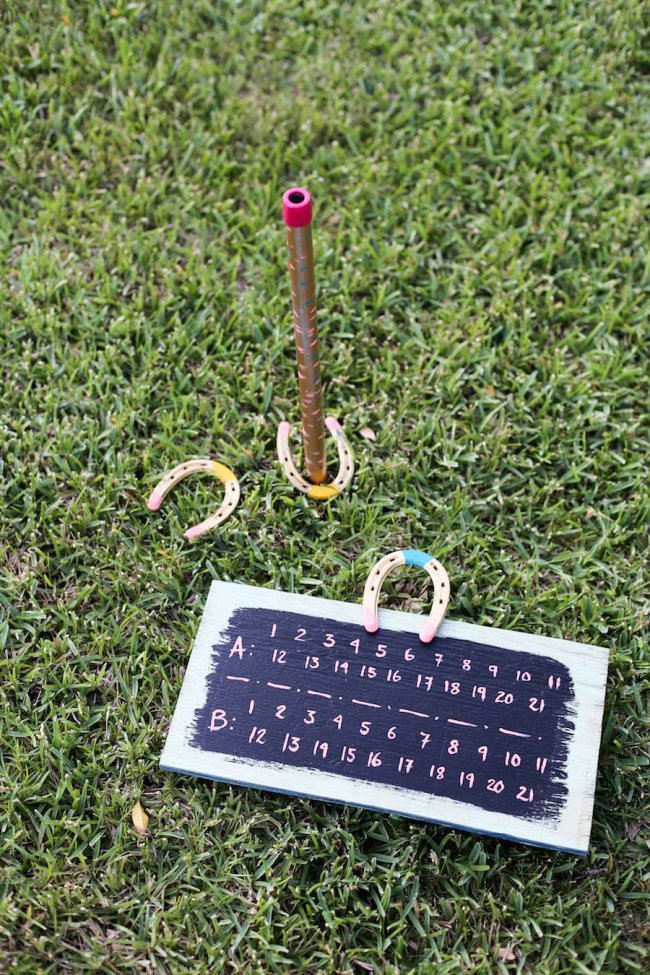 diy horseshoes