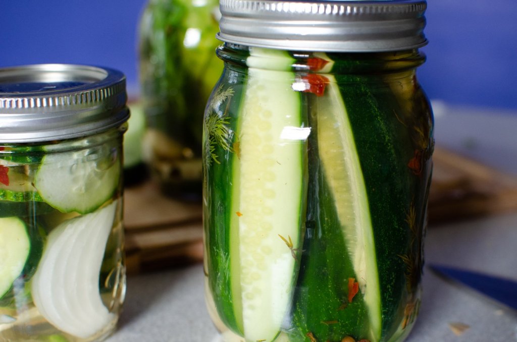 low sodium pickles