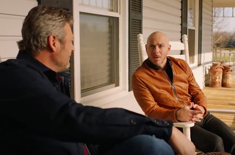Blake Shelton Pitbull