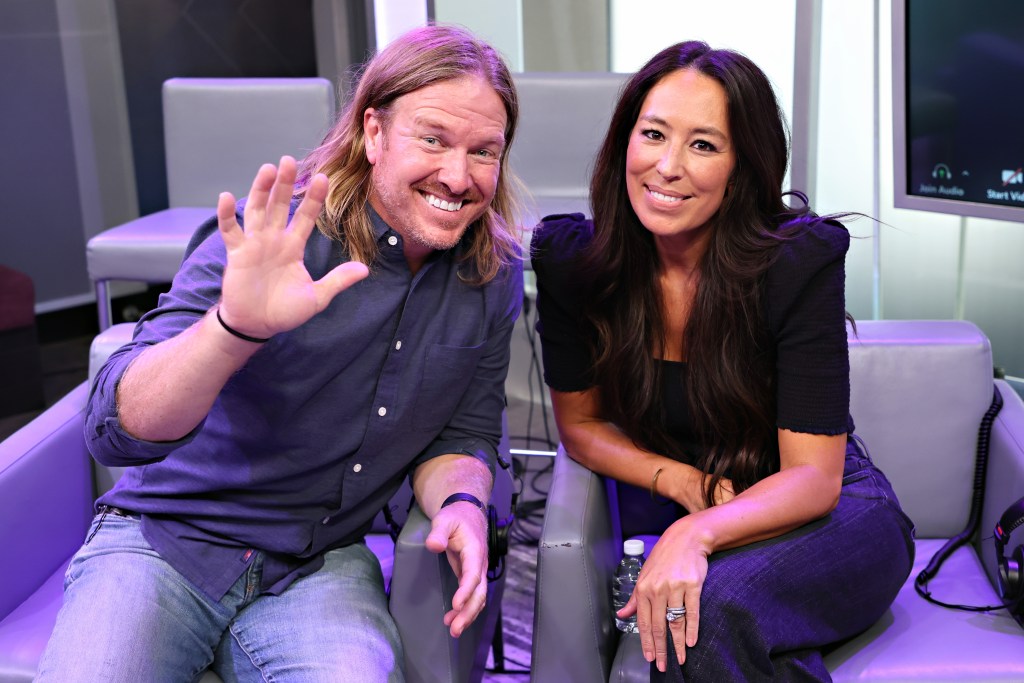 Hoda Kotb hosts a TODAY Show Radio event with Magnolia's Chip and Joanna Gaines at SiriusXM Studios on July 14, 2021 in New York City.
