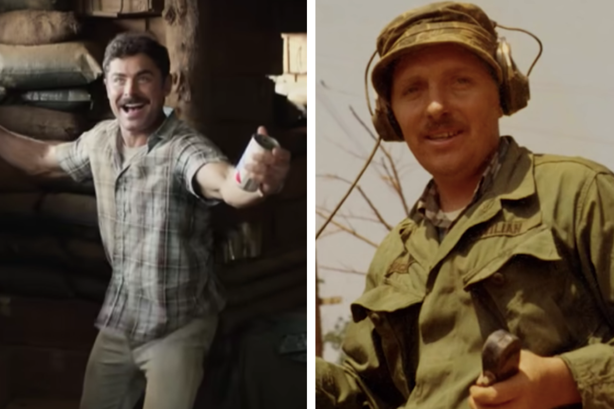 screengrab from "The Greatest Beer Run Ever"/ Screengrab of video about John "Chickie" Donohue