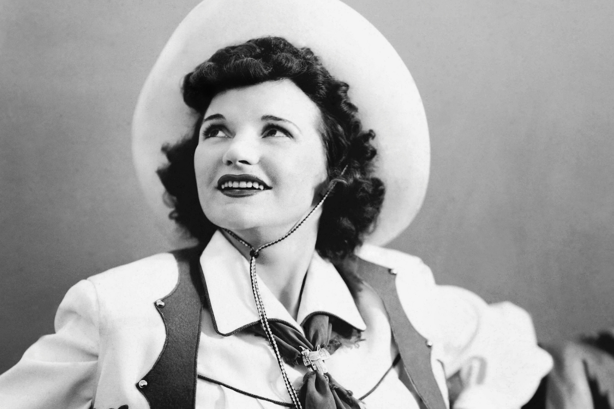 Singer Patsy Montana poses for a portrait circa 1940. (Photo by Michael Ochs Archives/Getty Images)