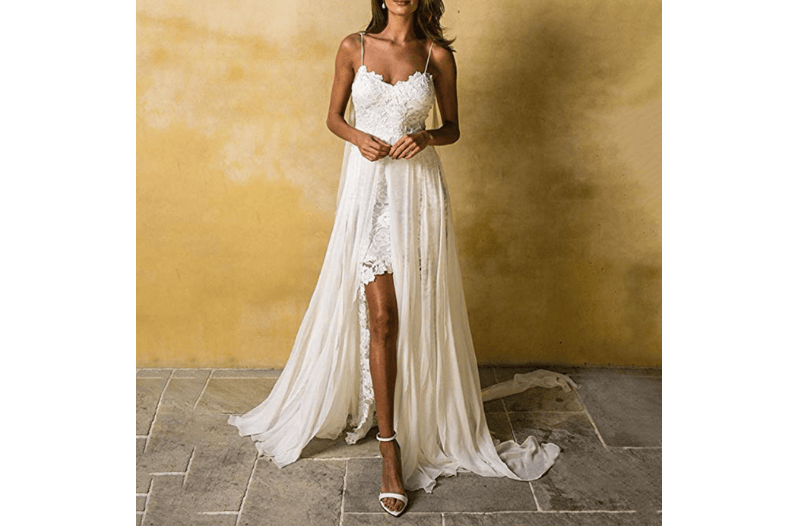 hippie wedding dress