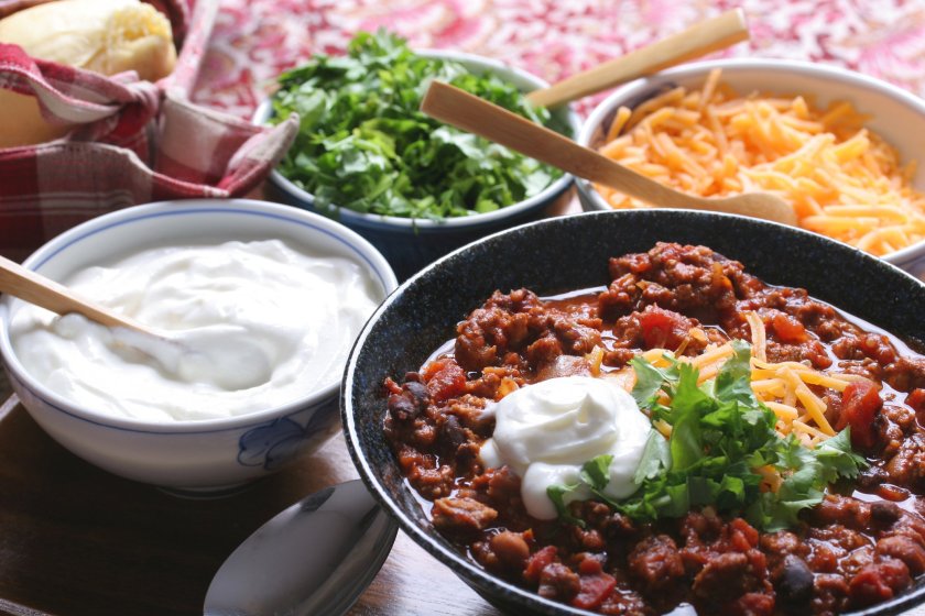 Chili & toppings