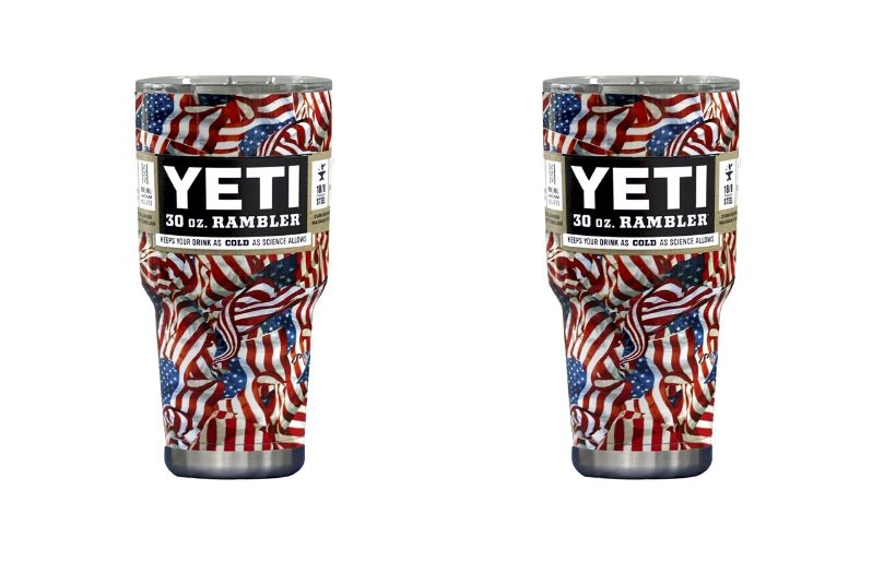 American Flag YETI
