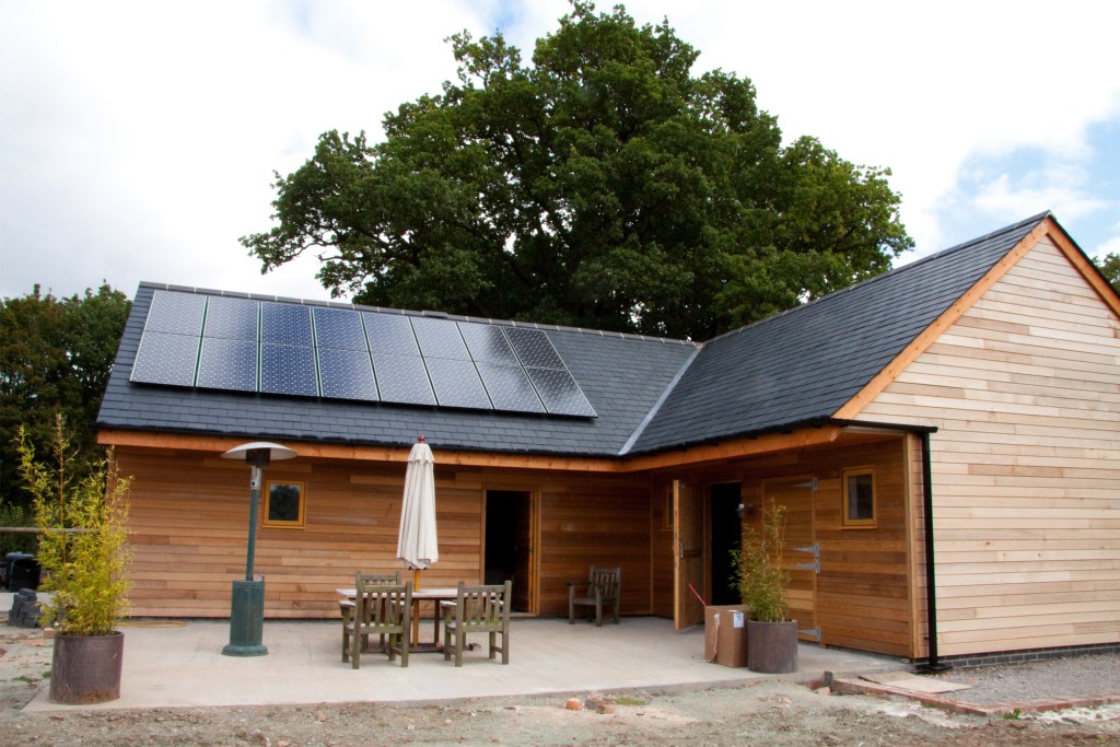 A modern barn conversion