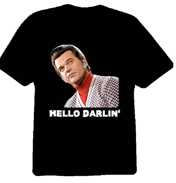 Whitesmith Custom Conway Twitty Country Music Star Men's Funny T-Shirt 100% Cotton Tee