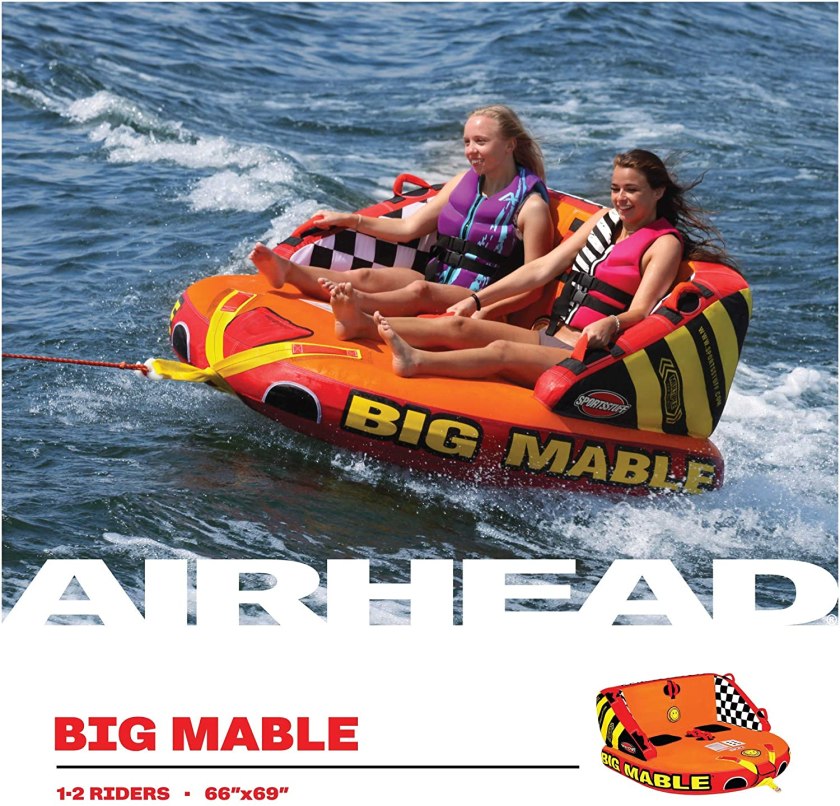 Sportsstuff Big Mable | 1-2 Rider Towable Tube for Boating