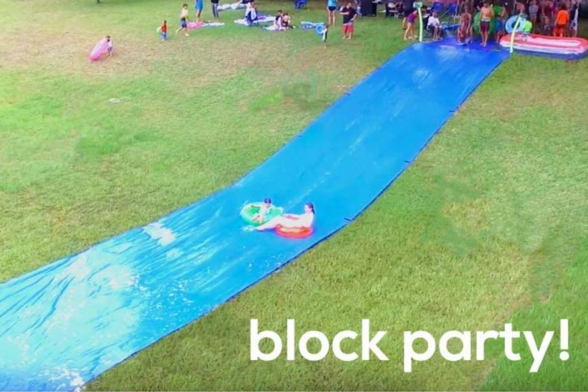 75 foot water slide
