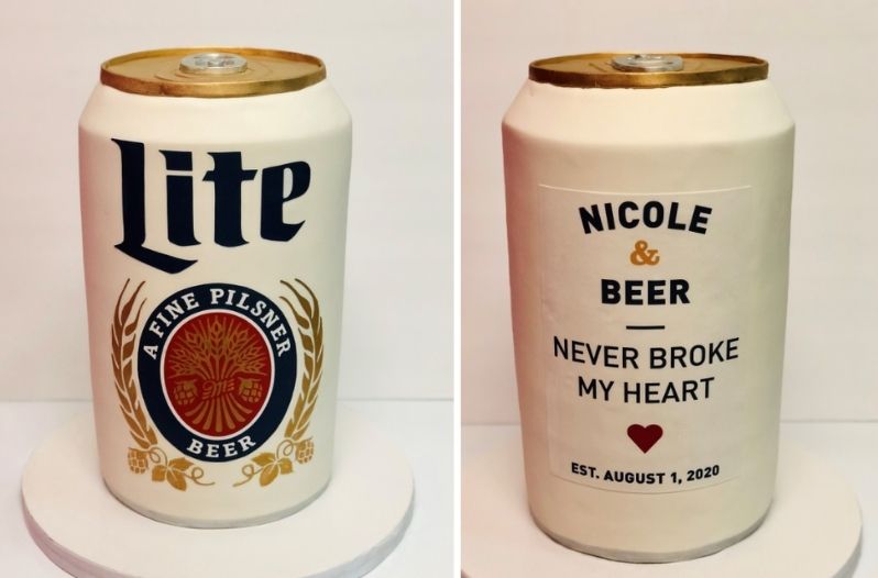 Luke Combs wedding cake