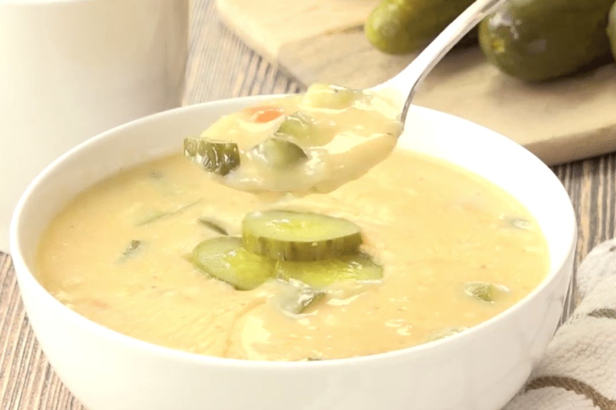 Dill Pickle Soup