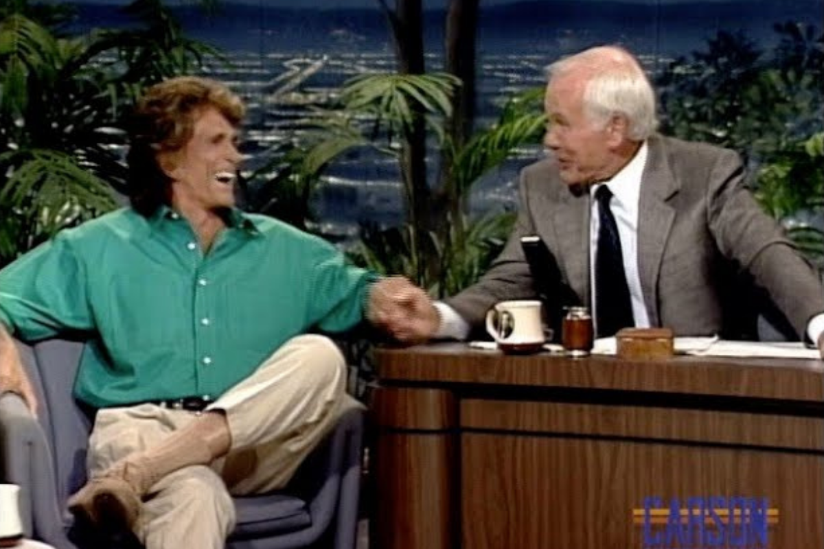 Michael Landon Johnny Carson