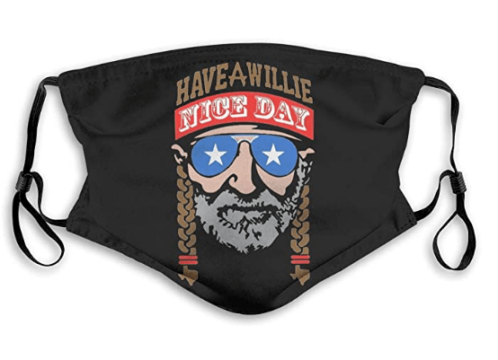 Van Halen Face Cover Washable Reusable with Activated Carbon Filter Face Guard (Adults and Kids Size)