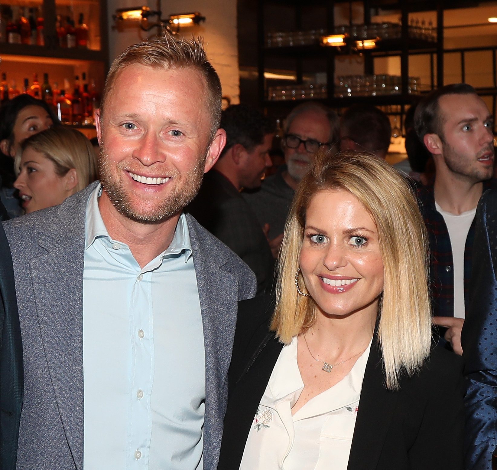 LOS ANGELES, CA - APRIL 05:  Valeri Bure and Candace Cameron-Bure attend the Yardbird Southern Table & Bar Los Angeles Grand Opening on April 5, 2018 in Los Angeles, California. 