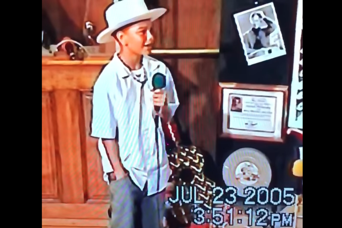 Kane Brown as a kid