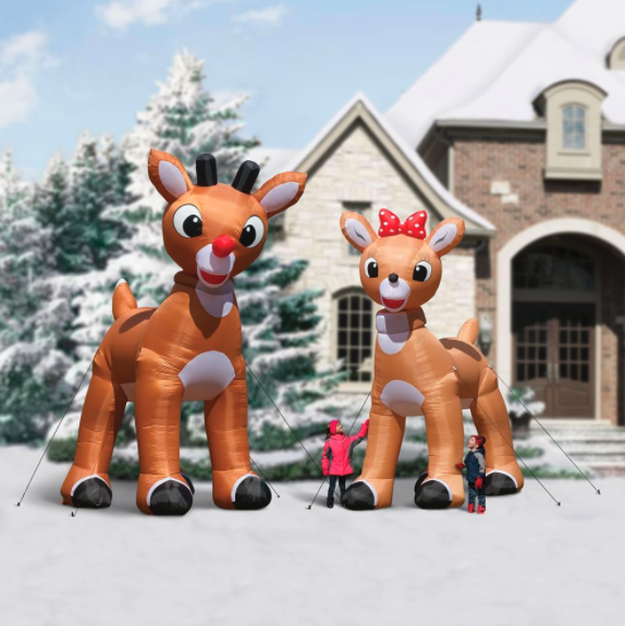 The 15' Inflatable Rudolph