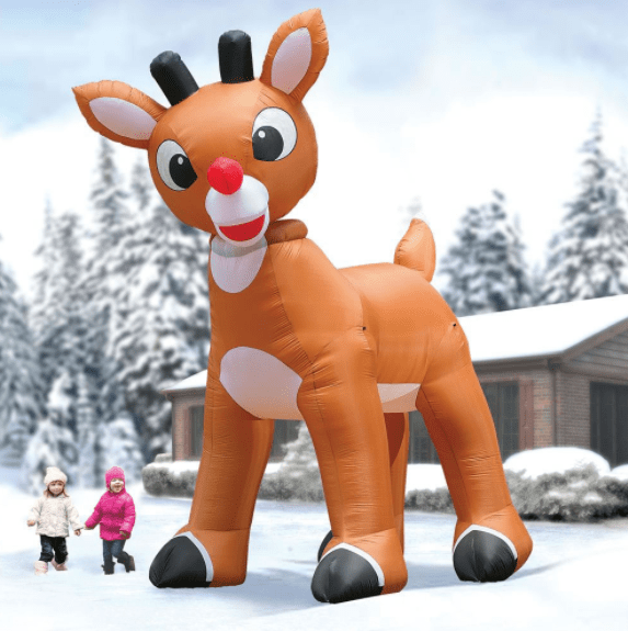 The 15' Inflatable Rudolph
