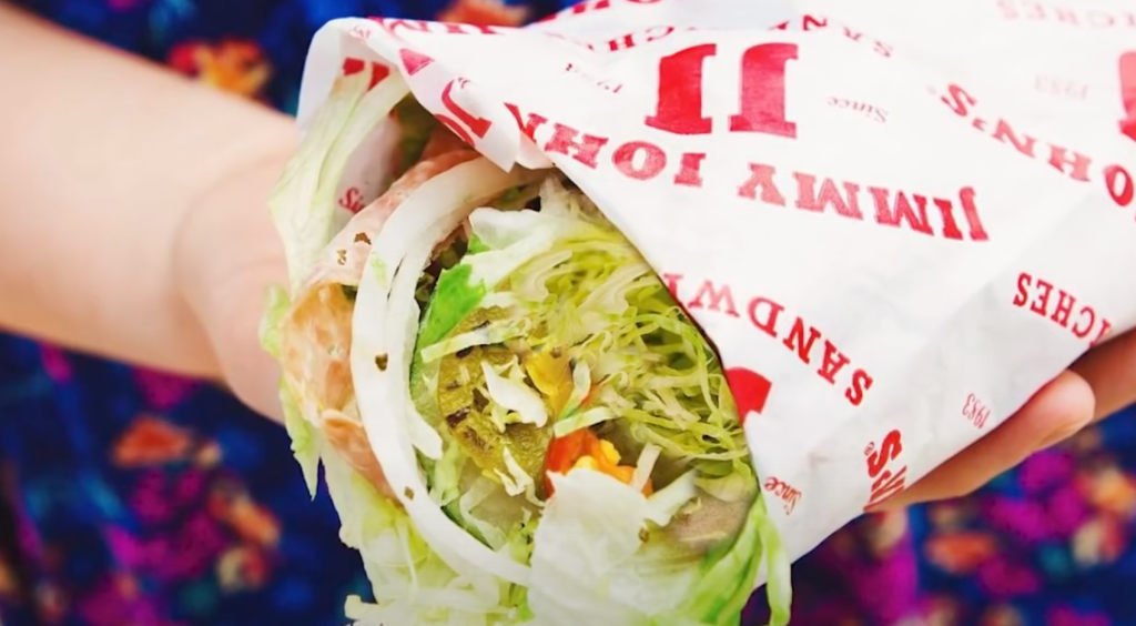 Jimmy John's unwich