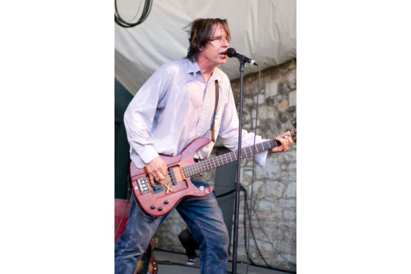 SOUTH BY SOUTH WEST Photo of X and John DOE, John Doe performing on stage at Stubb's as part of the SXSW Festival