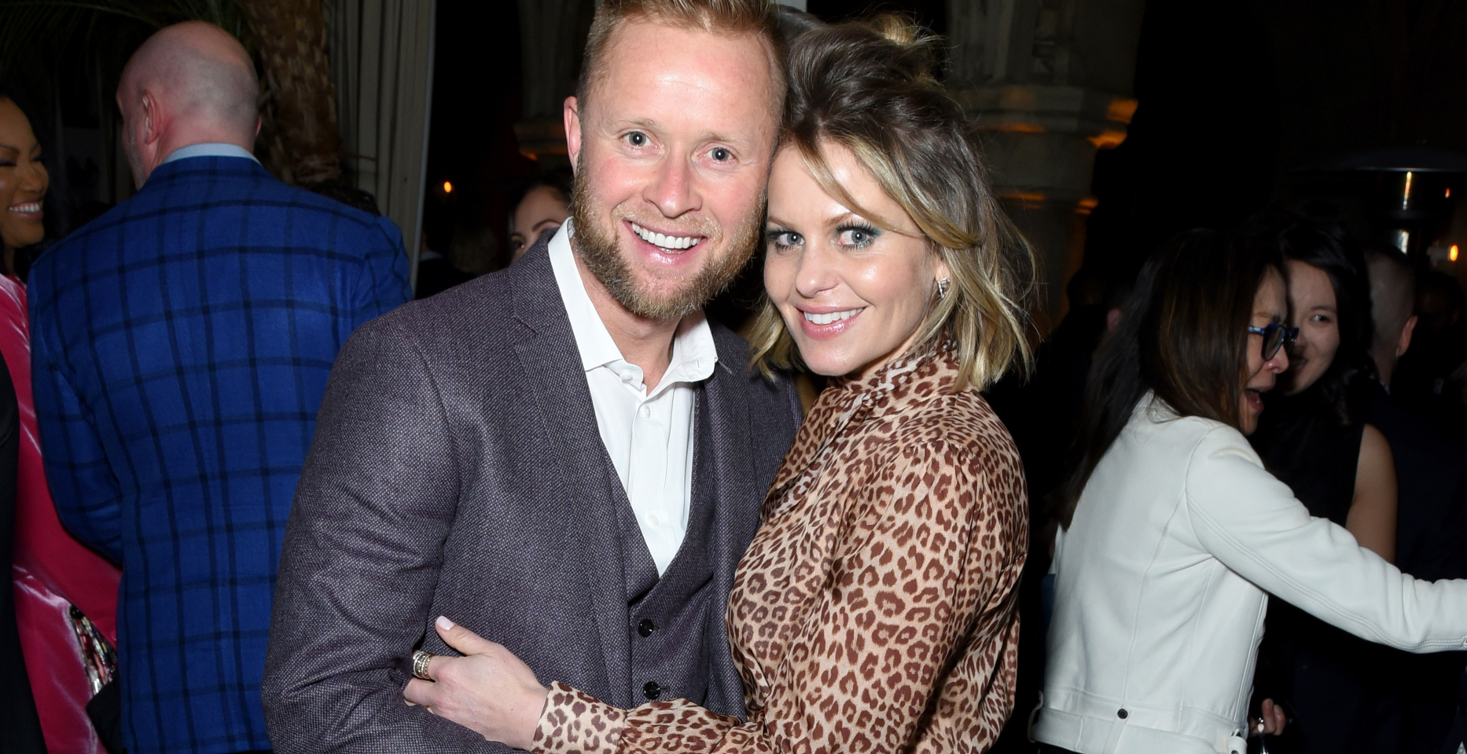 Valeri Bure and Candace Cameron-Bure attend Entertainment Weekly Celebrates Screen Actors Guild Award Nominees sponsored by L'Oreal Paris, Cadillac, And PopSockets at Chateau Marmont on January 26, 2019 in Los Angeles, California