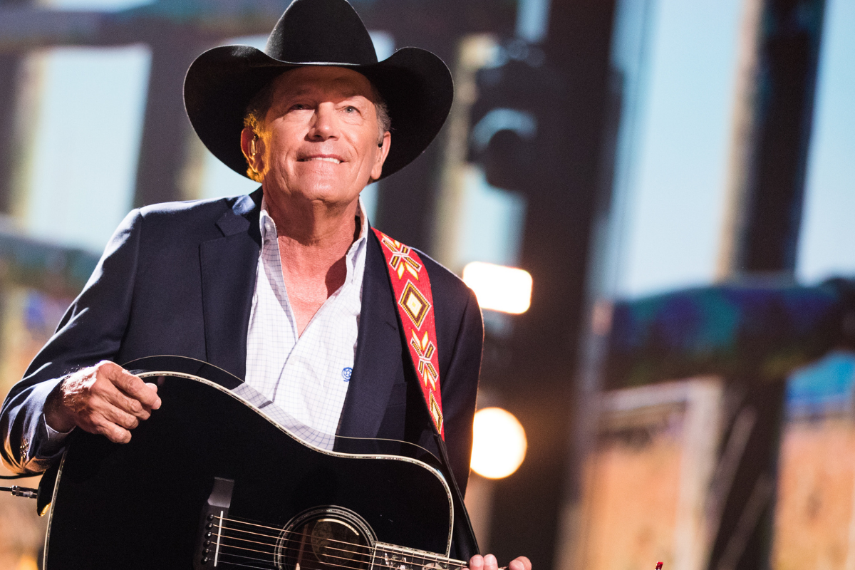George Strait performs onstage during the 54th Academy Of Country Music Awards at MGM Grand Garden Arena on April 07, 2019 in Las Vegas, Nevada.
