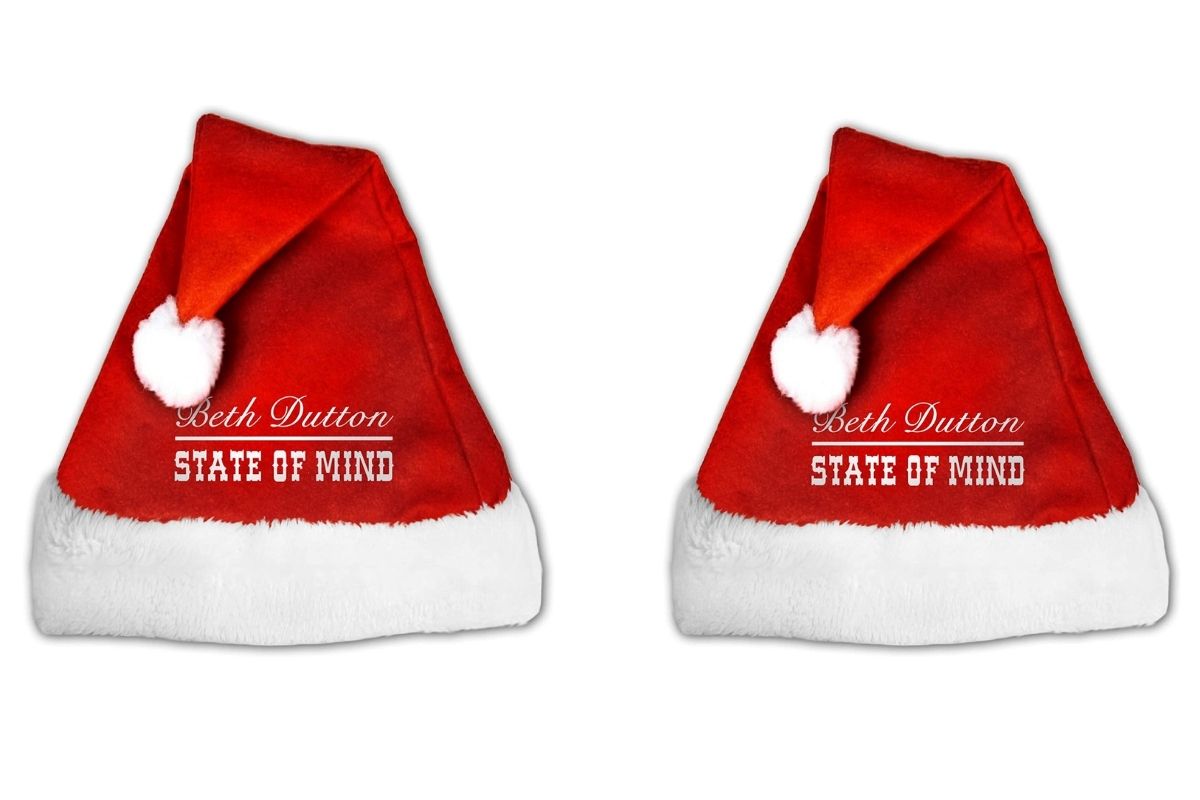Beth Dutton Santa hat
