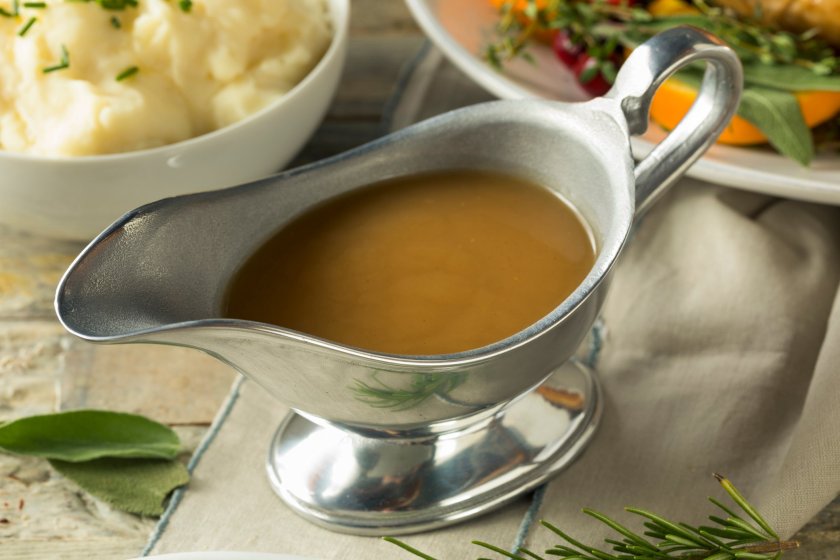 Hot Brown Organic Turkey Gravy