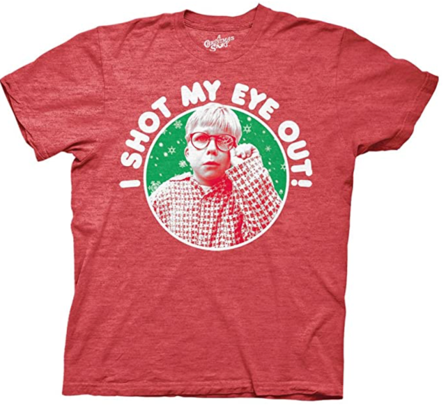 Ripple Junction A Christmas Story Shot My Eye Out Adult T-Shirt