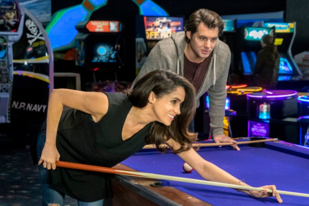 Meghan Markle and Kris Polaha in Hallmark's 'Dater's Handbook'