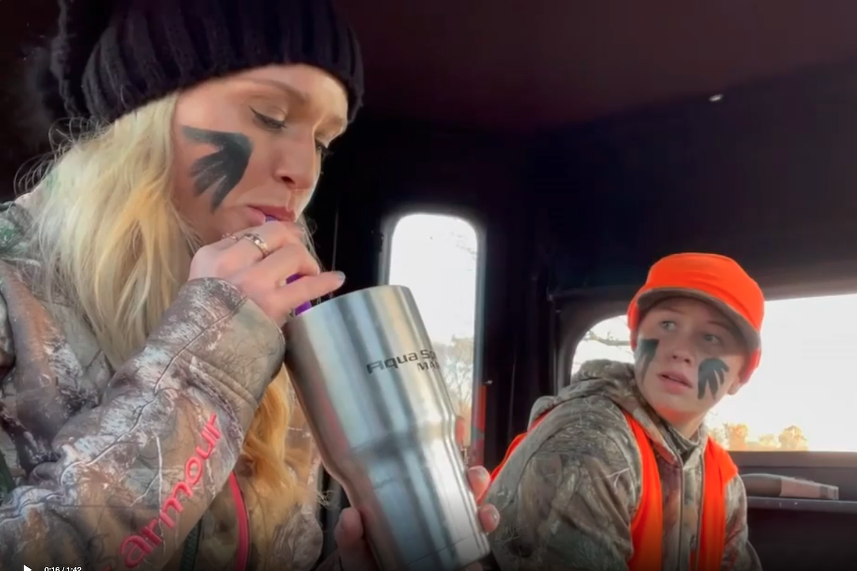 Luke Bryan son deer hunt