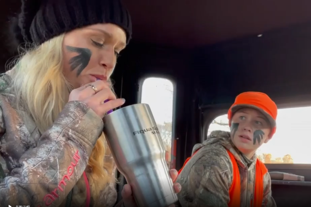 Luke Bryan son deer hunt