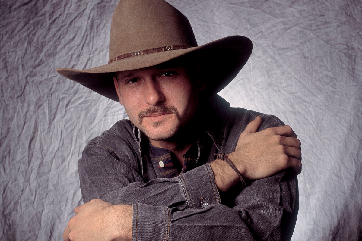 Portrait of American musician Tim McGraw, Chicago, Illinois, November 18, 1994.