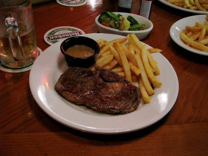 steak and fries