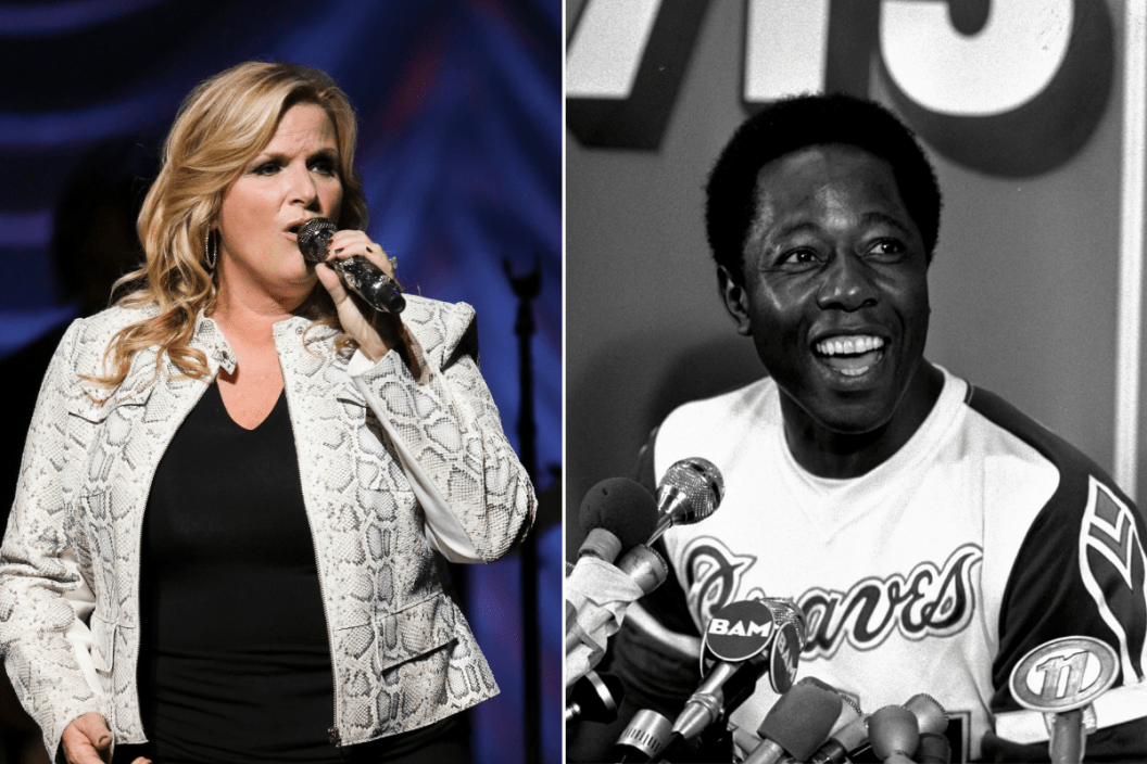 Trisha Yearwood Hank Aaron