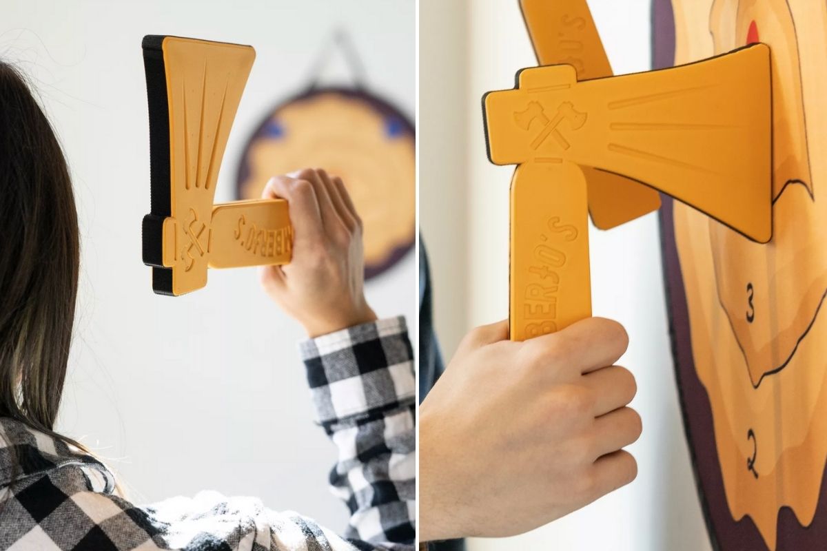 axe throwing kit for kids