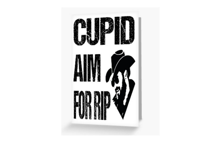 beth Dutton valentine's day card