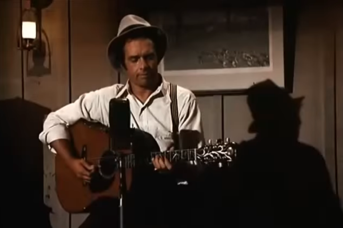 Merle Haggard on the Waltons