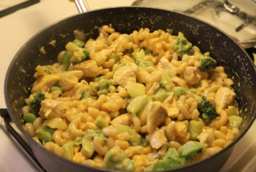 broccoli mac n cheese