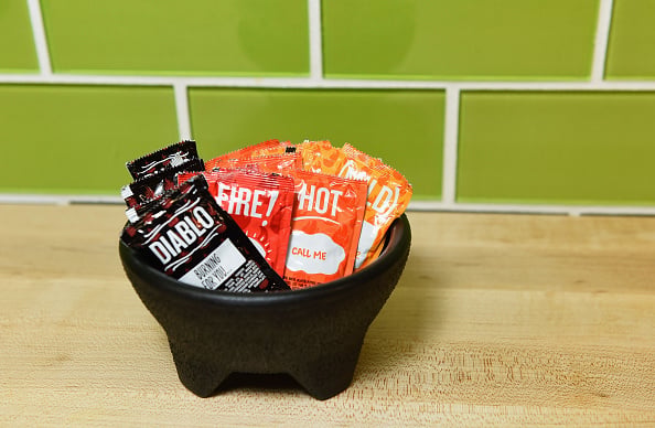 Taco Bell Menu sauces