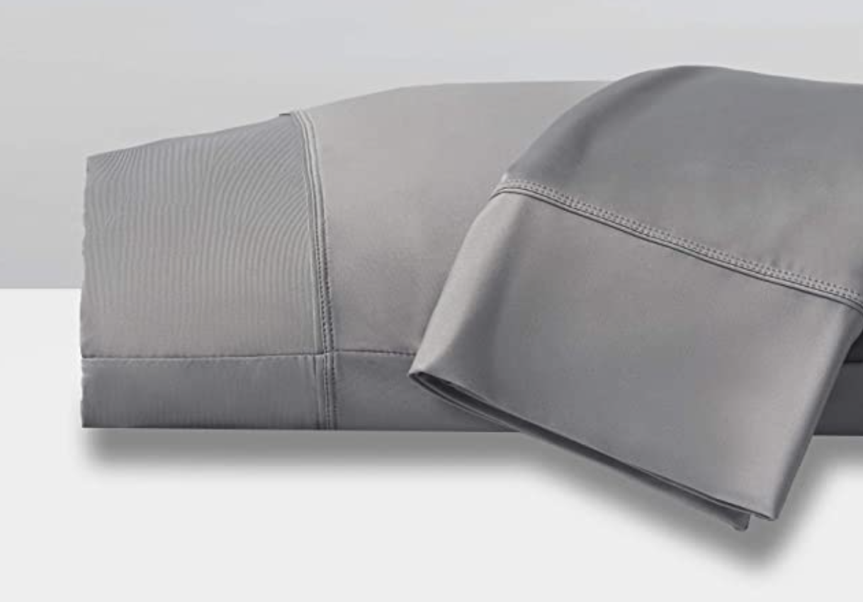 SHEEX - Original Performance Pillowcases (Set of 2), Ultra-Soft Fabric Transfers Body Heat and Breathes Better Than Traditional Cotton - Graphite, Standard